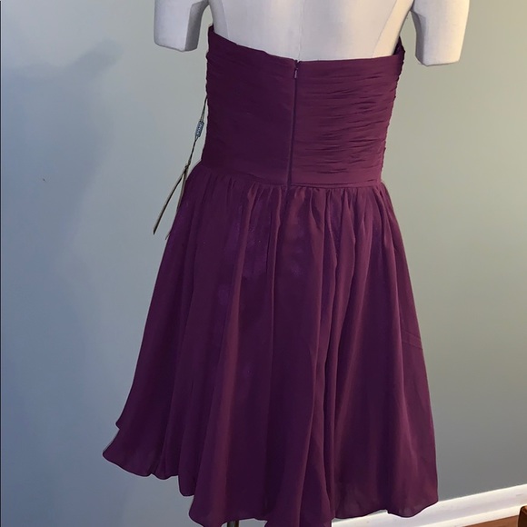 Beautiful JJ’s House knee length Grape color dress - Picture 5 of 7